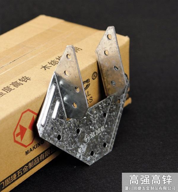 颶風(fēng)卡件-菱形連接件-抗風(fēng)構(gòu)件-龍骨與橫梁連接件-木屋金屬連接件